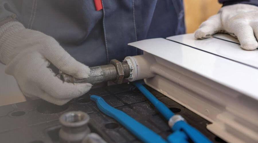 Professional water heater repair services in Wister, OK